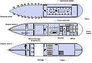 Jeden ze zamýšlených návrhů ponorky.